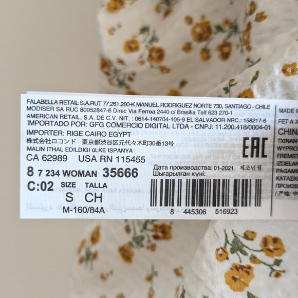 Mango Babydoll Ruffle Blouse - Picture 12 of 12